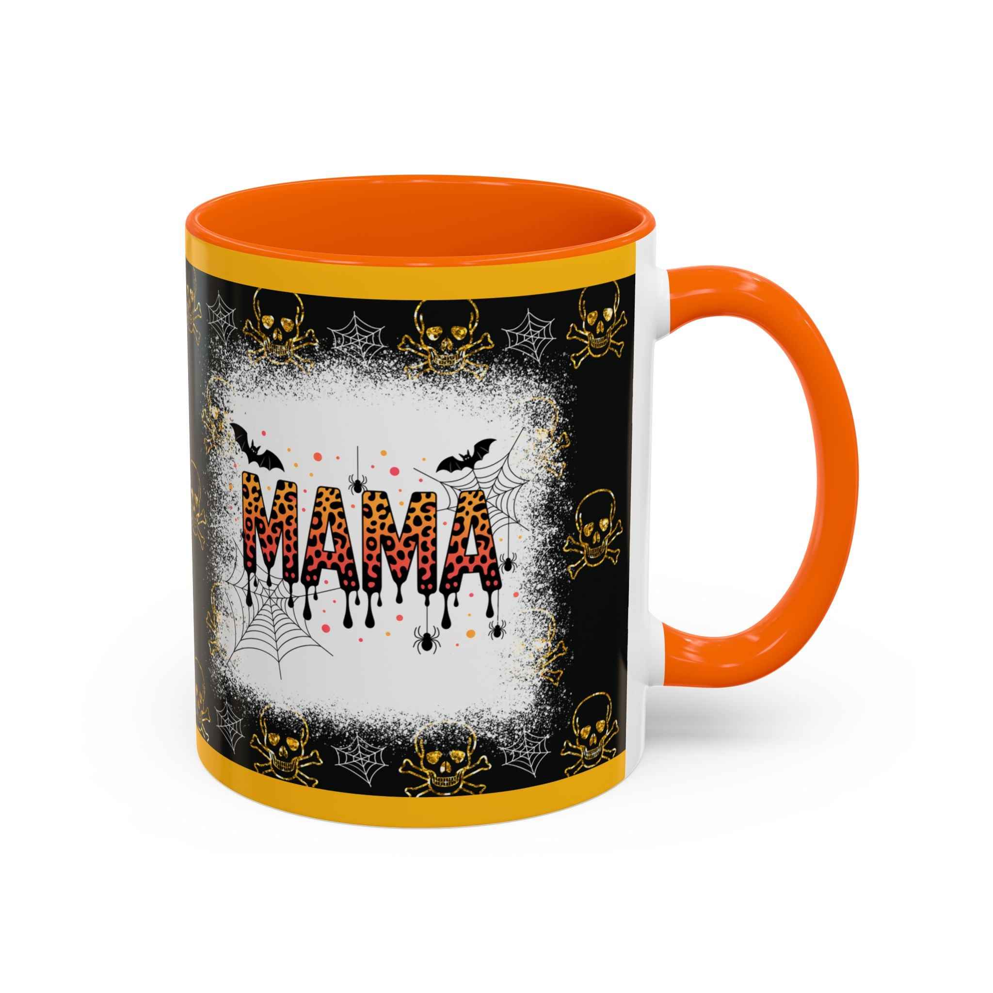 Spooky Mama Coffee Mug - Unique Personalized Halloween Gift, Goth Decor, Witchy Mug