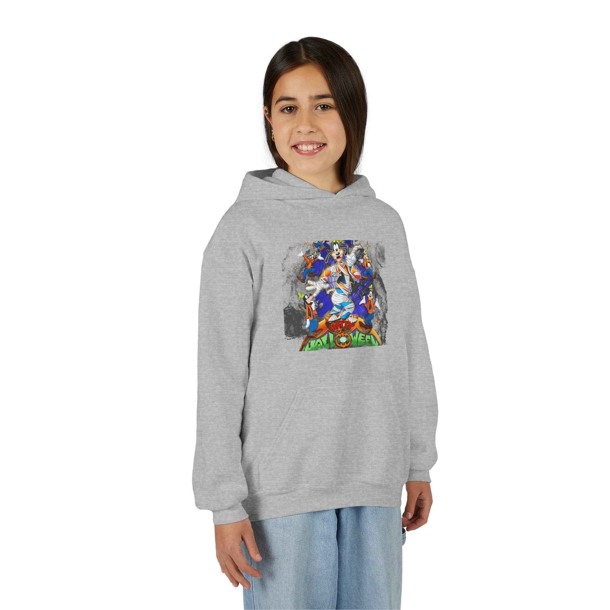 Youth Hoodie Colorful Cartoon Design for School Events