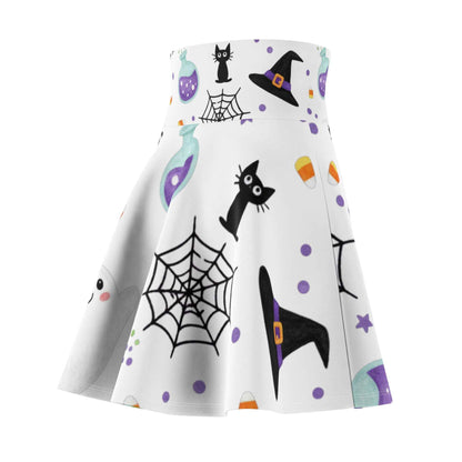 Chic Halloween Skater Skirt - Stylish Festive Fashion for October 31st