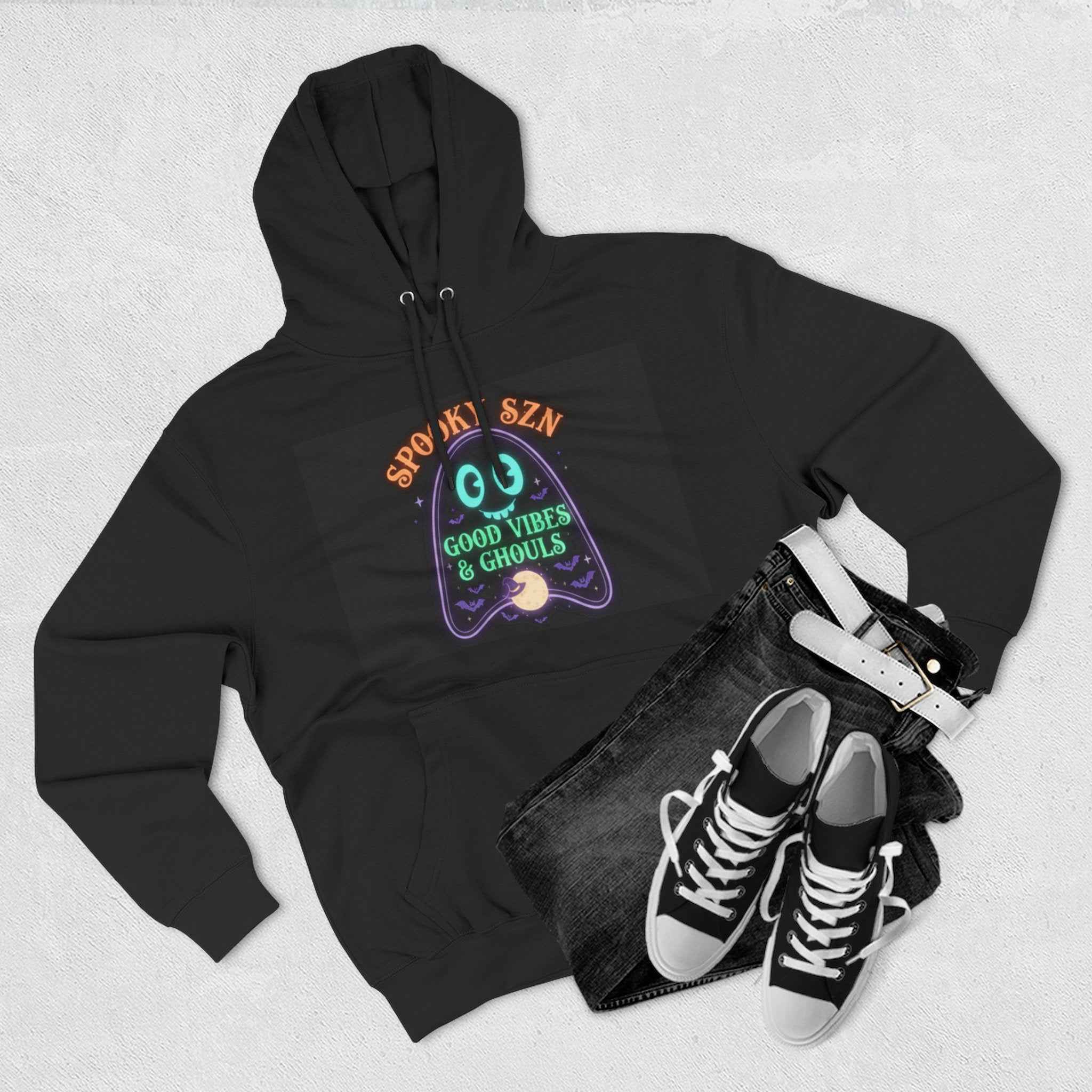 Spooky Vibes Hoodie - Perfect Fleece Costume for Halloween 31 Oct