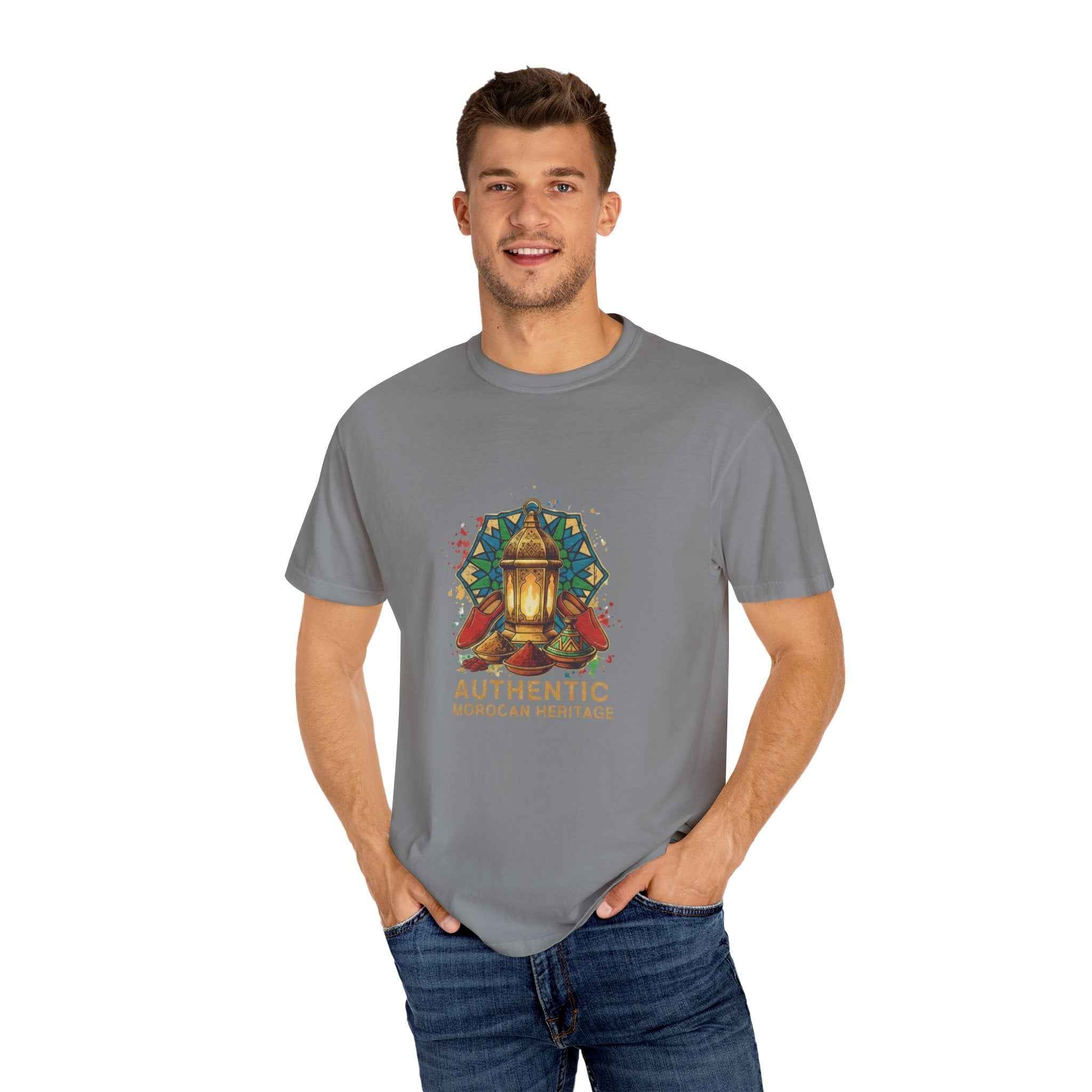 Moroccan Heritage T-Shirt - Celebrate Cultural Elegance and Style