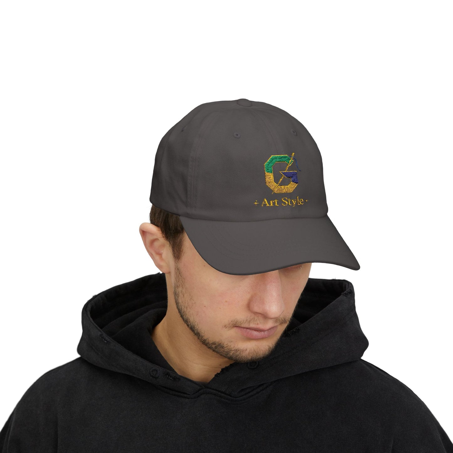 Embroidered Dad Cap - New Brand Ghita 'G art Style' - Ghita Shop