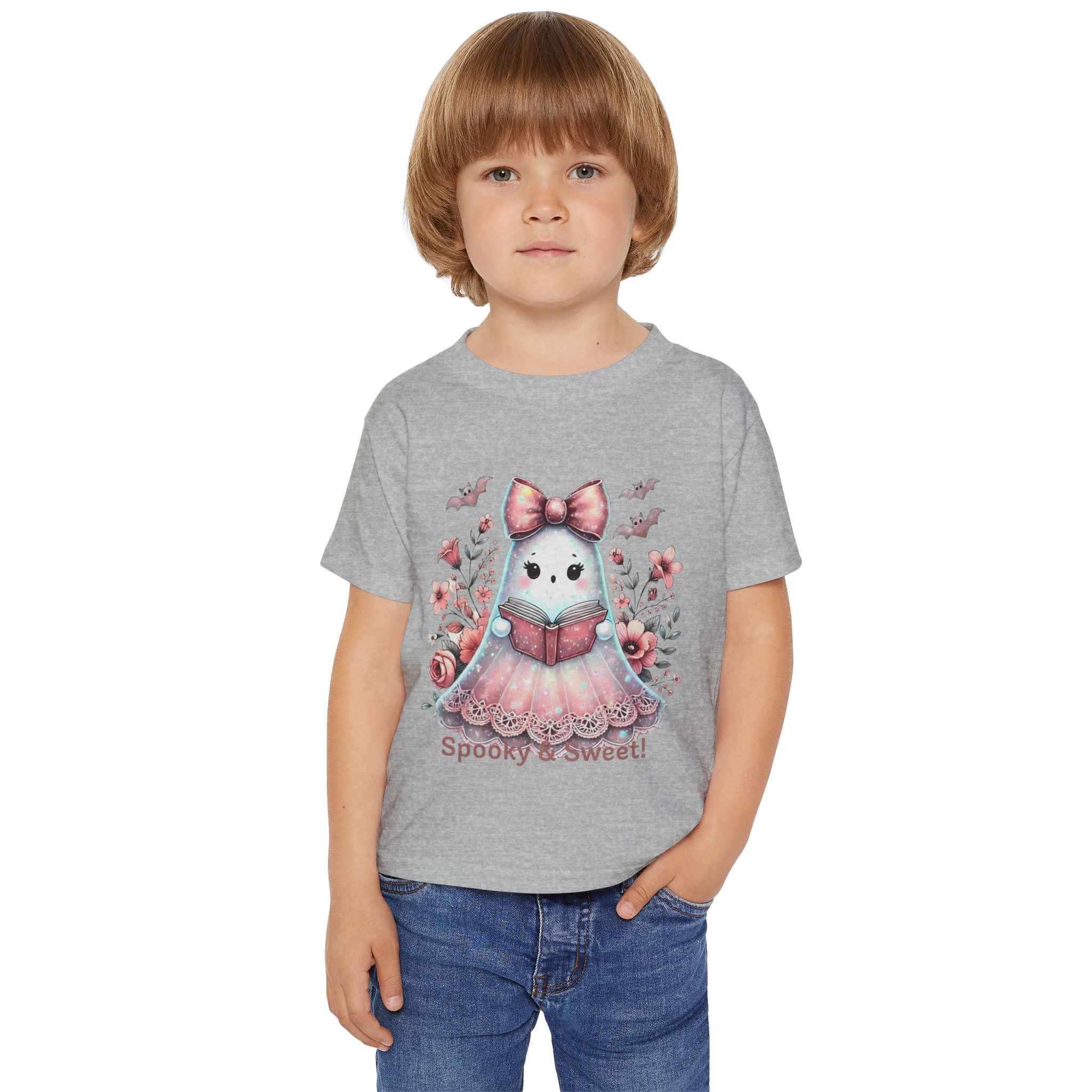 Spooky Sweet Toddler T-Shirt, Halloween Gift, Cute Kids Tee, Toddler Apparel