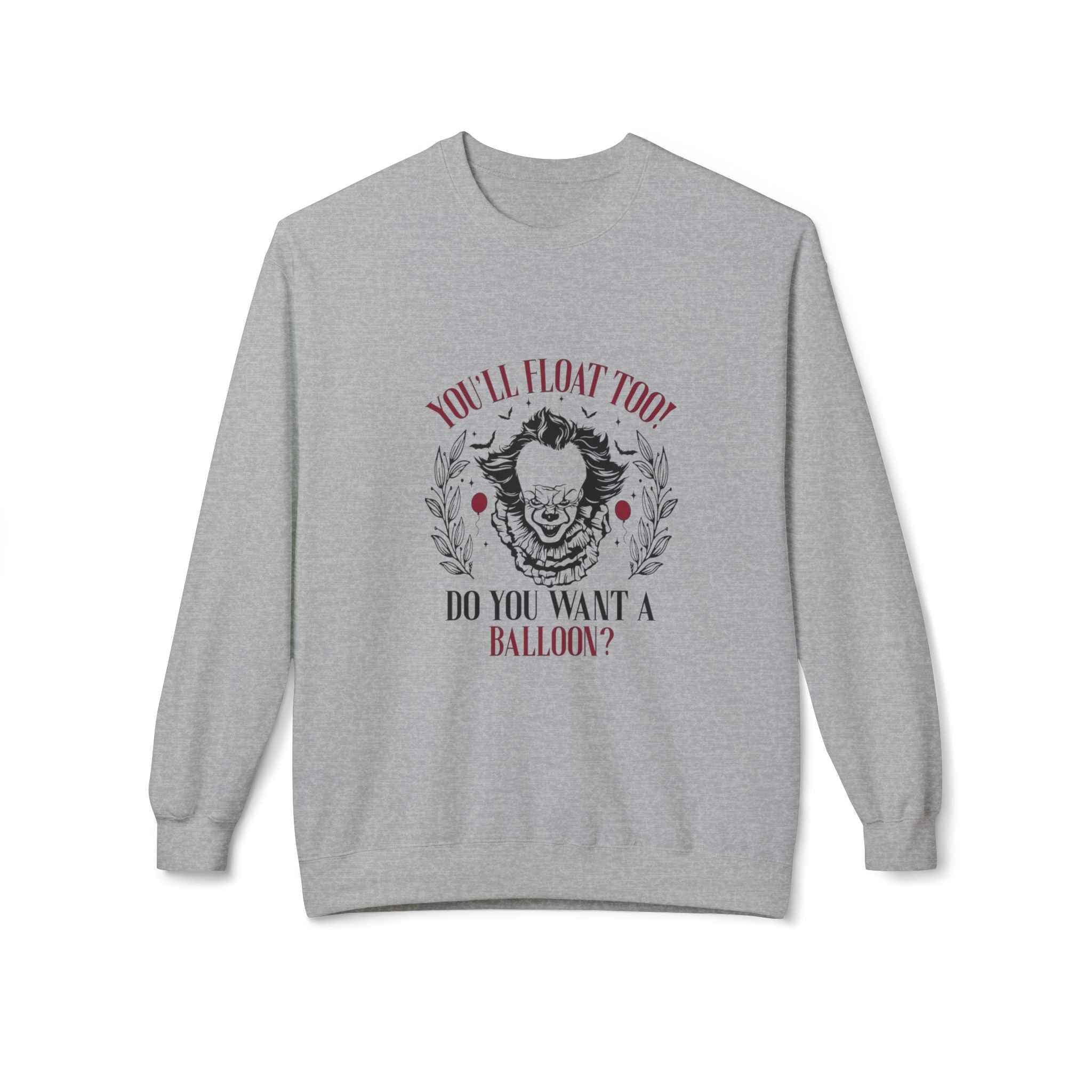 Creepy Chills Sweatshirt - Scary Movie Merch for Horror Apparel Lovers