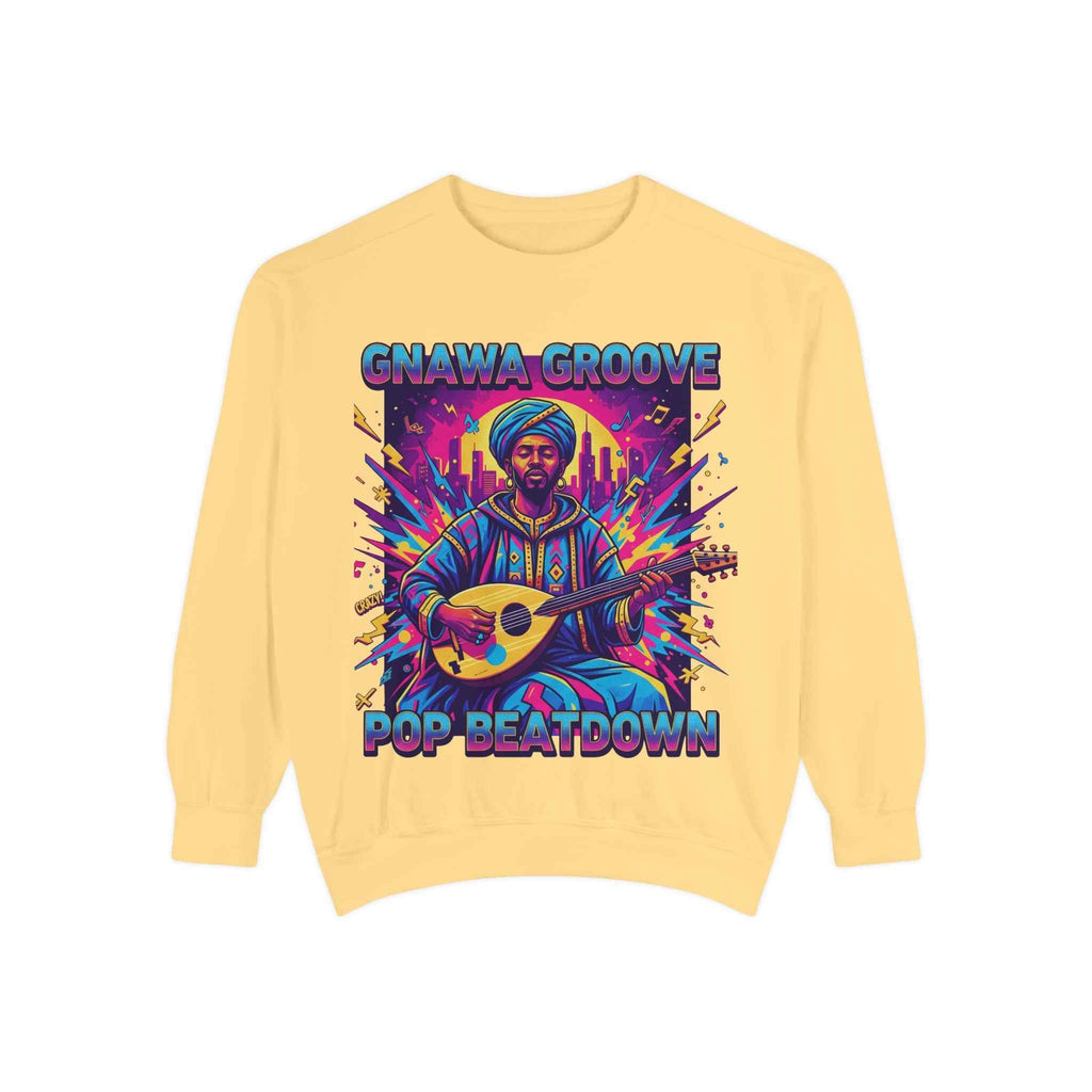 Gnawa Pop Sweatshirt - Embrace Unique Style with Cultural Flair