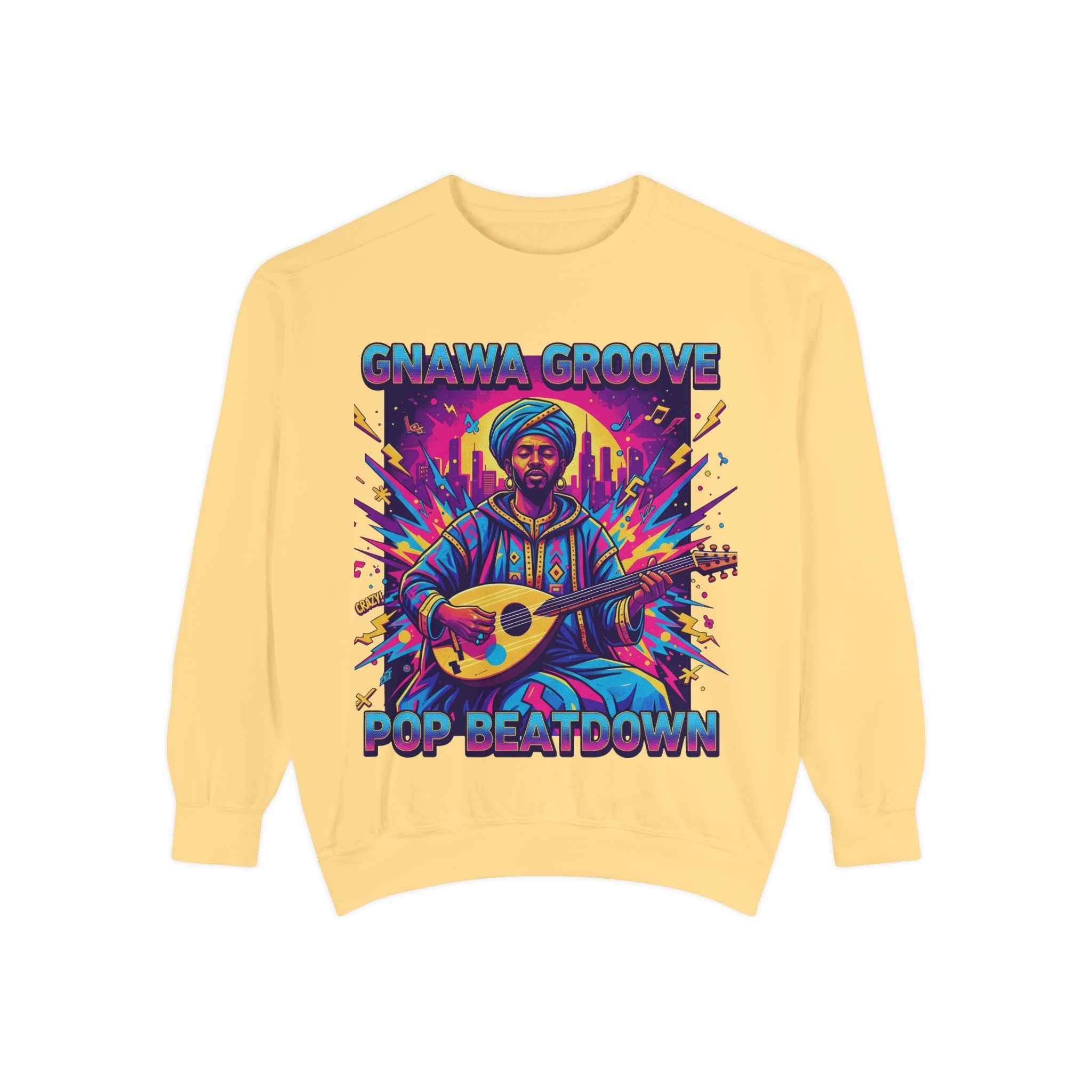 Gnawa Pop Sweatshirt - Embrace Unique Style with Cultural Flair