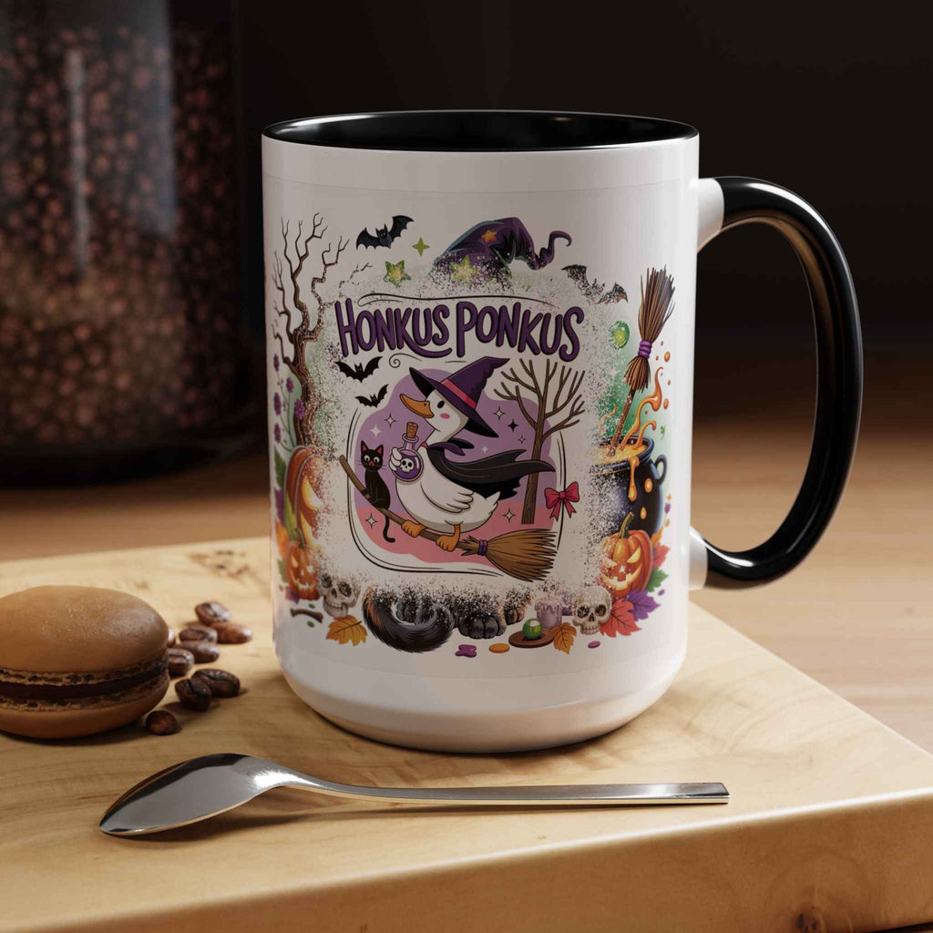 Halloween Coffee Mug | Spooky Season Witch Coffee Cup for Fall Decor