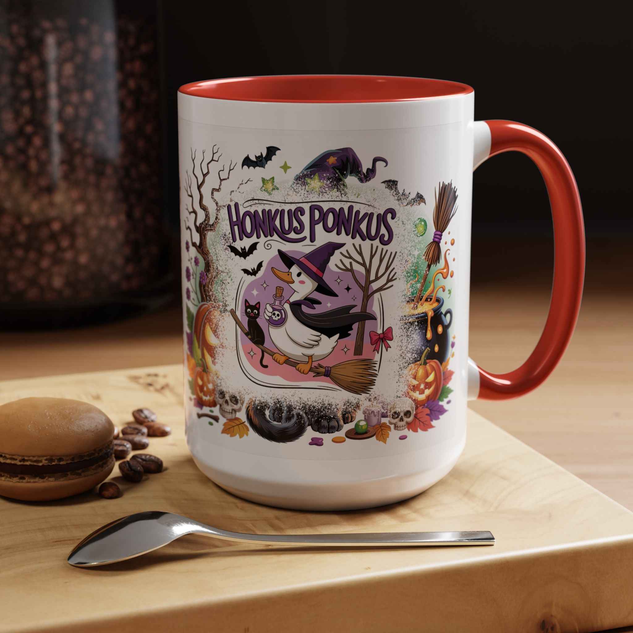 Halloween Coffee Mug | Spooky Season Witch Coffee Cup for Fall Decor
