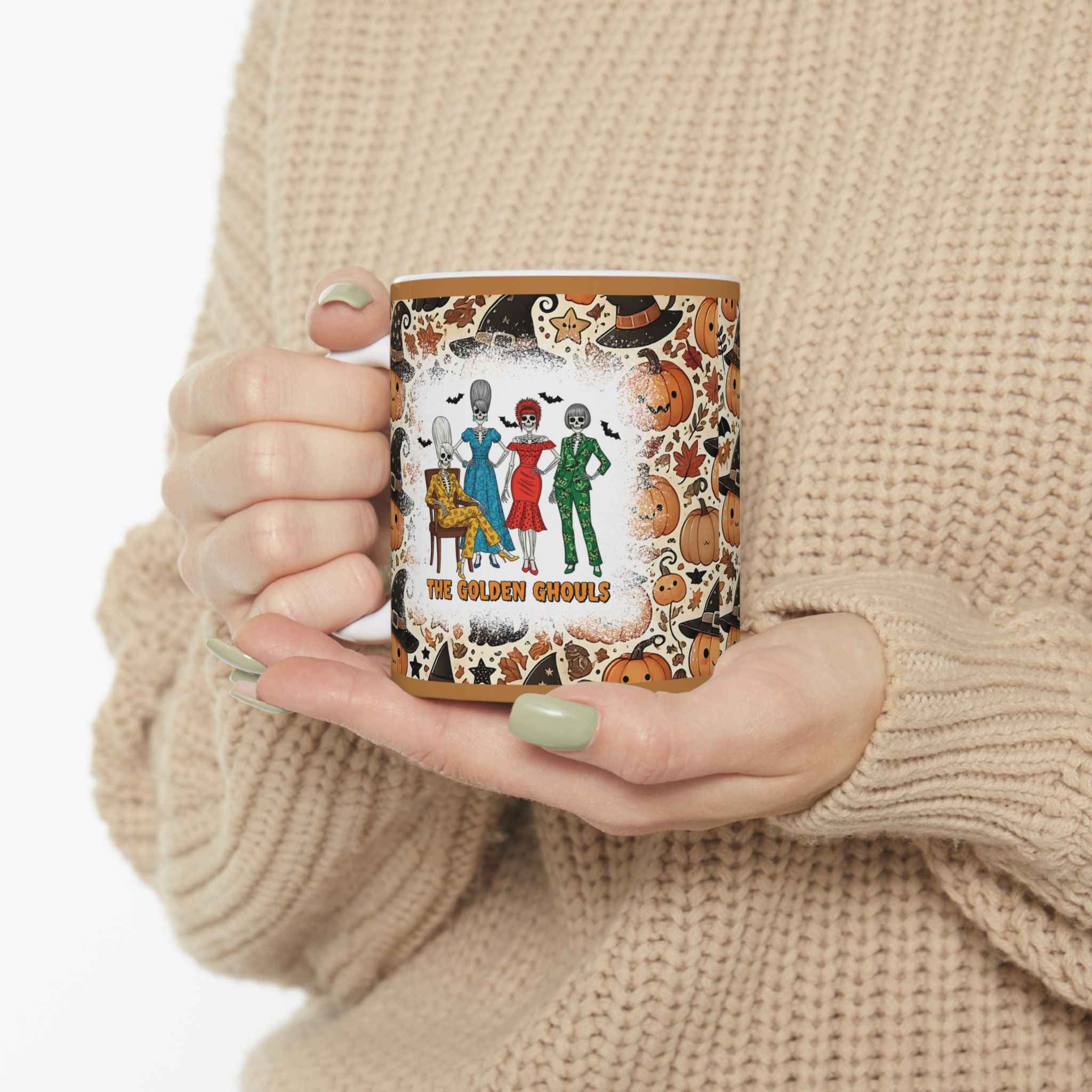 Halloween Pumpkin Mug - Perfect Ceramic Mug for Cozy Fall Drinks