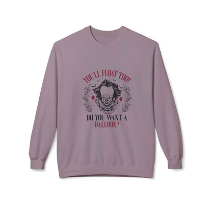 Creepy Chills Sweatshirt - Scary Movie Merch for Horror Apparel Lovers