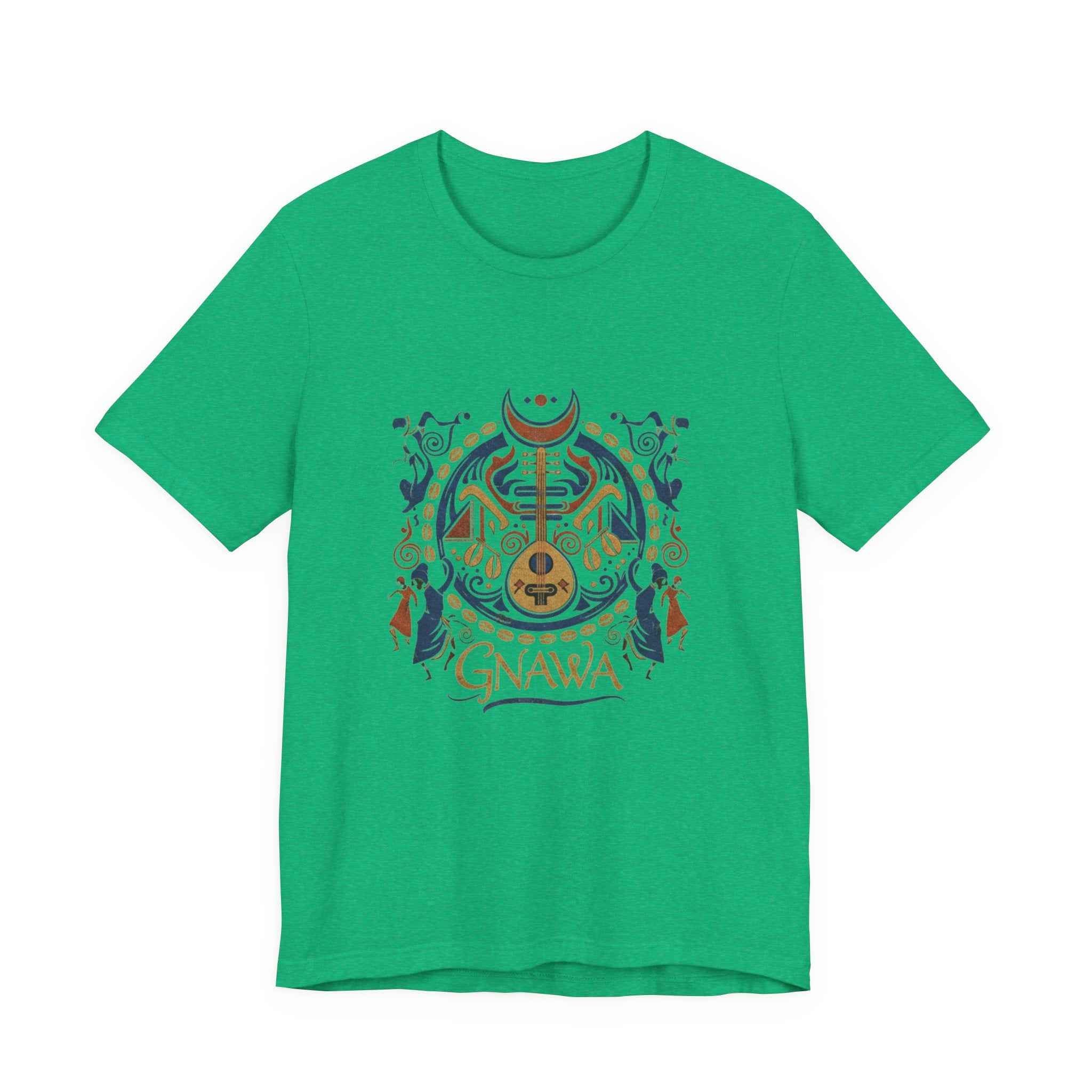 T-Shirt Gnawa Morocco Essaouira Short Sleeve Tee - Perfect Gnawa Morocco T-Shirt for Every Occasion