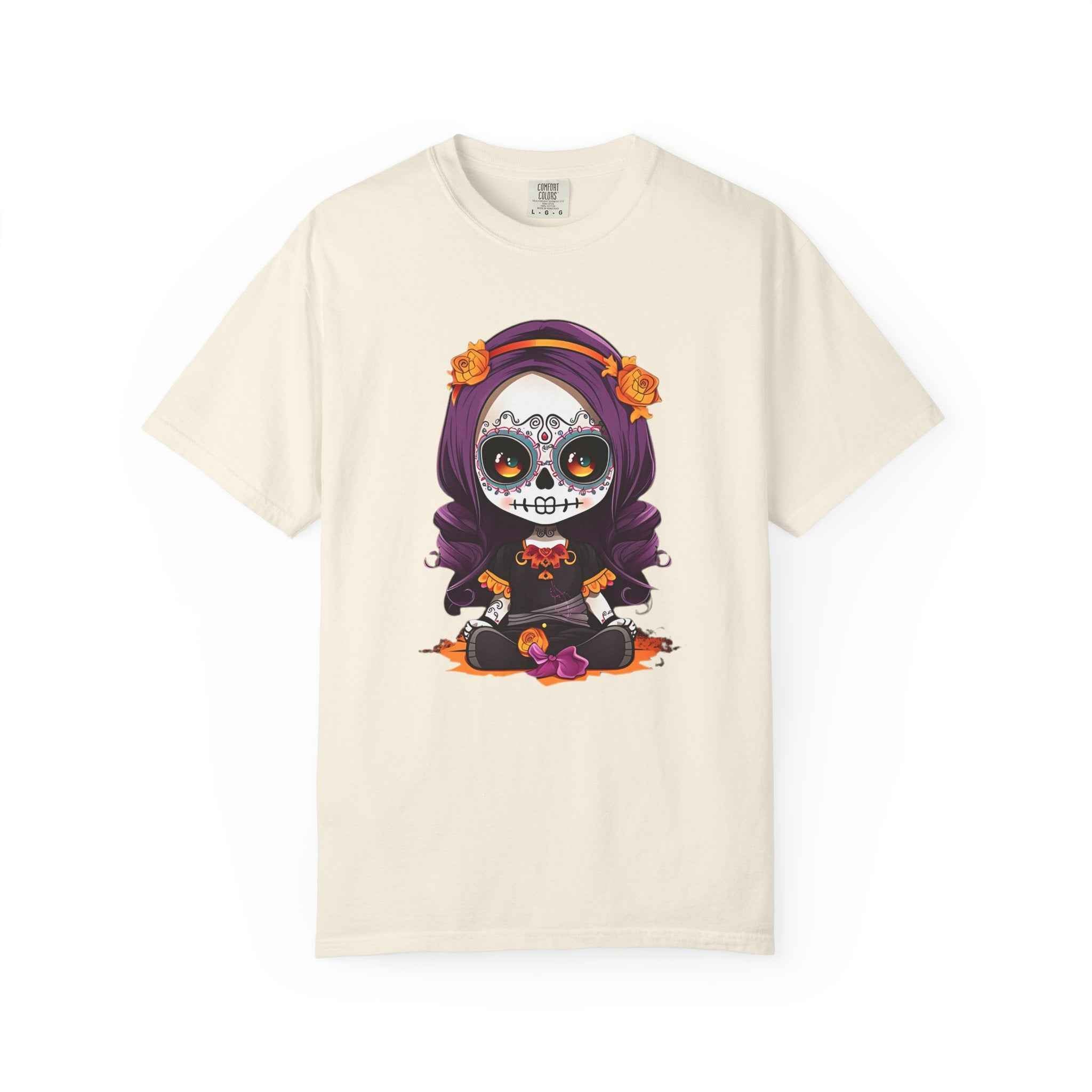Dia de los Muertos T-Shirt - Vibrant Halloween Casual Wear