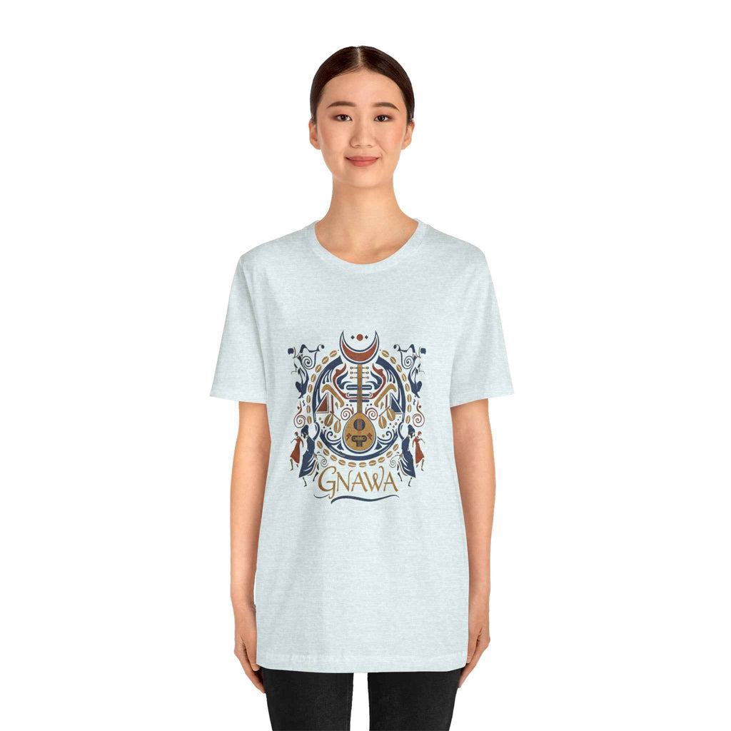 T-Shirt Gnawa Morocco Essaouira Short Sleeve Tee - Perfect Gnawa Morocco T-Shirt for Every Occasion