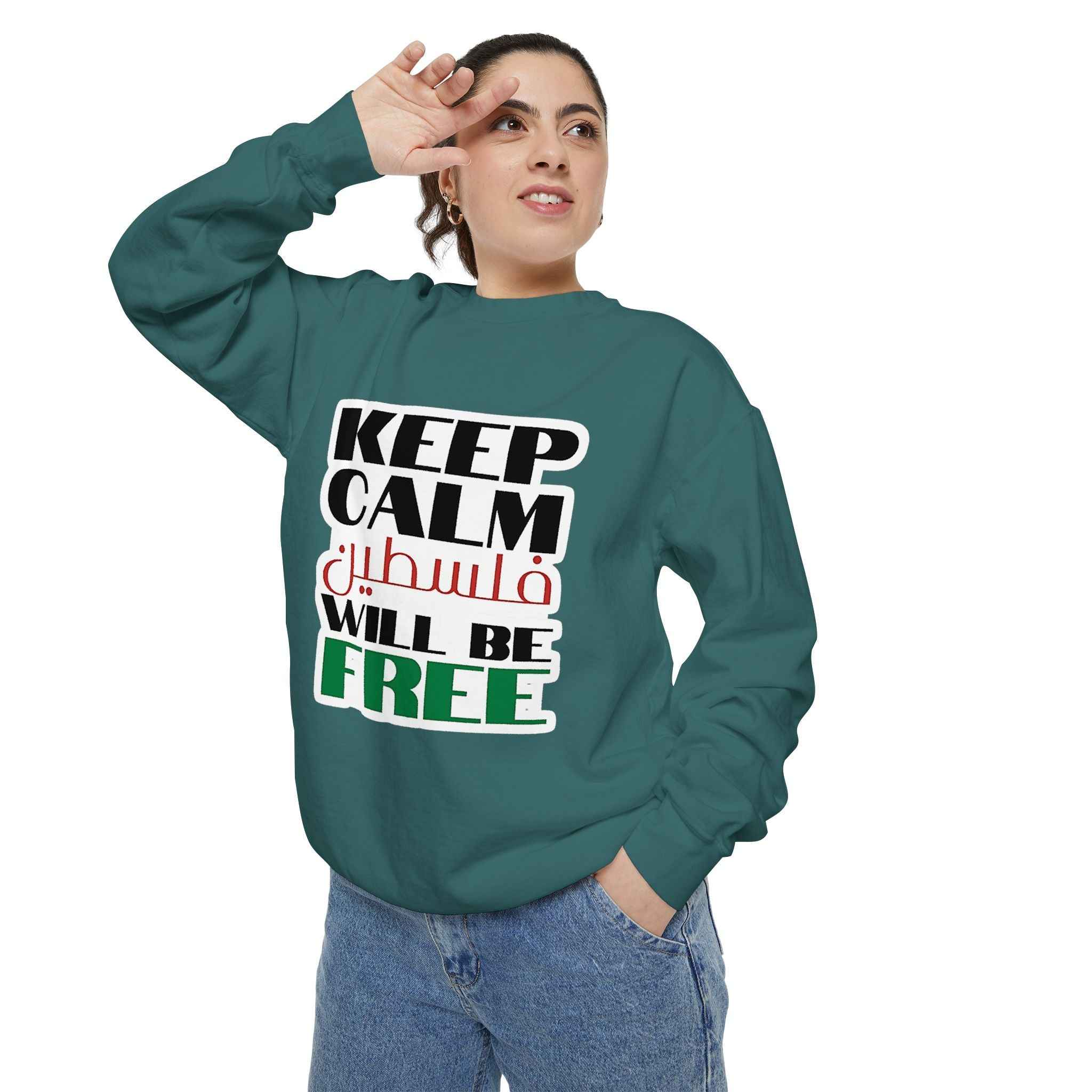 Palestine Will Be Free Sweatshirt - Unisex Ghaza Support Apparel