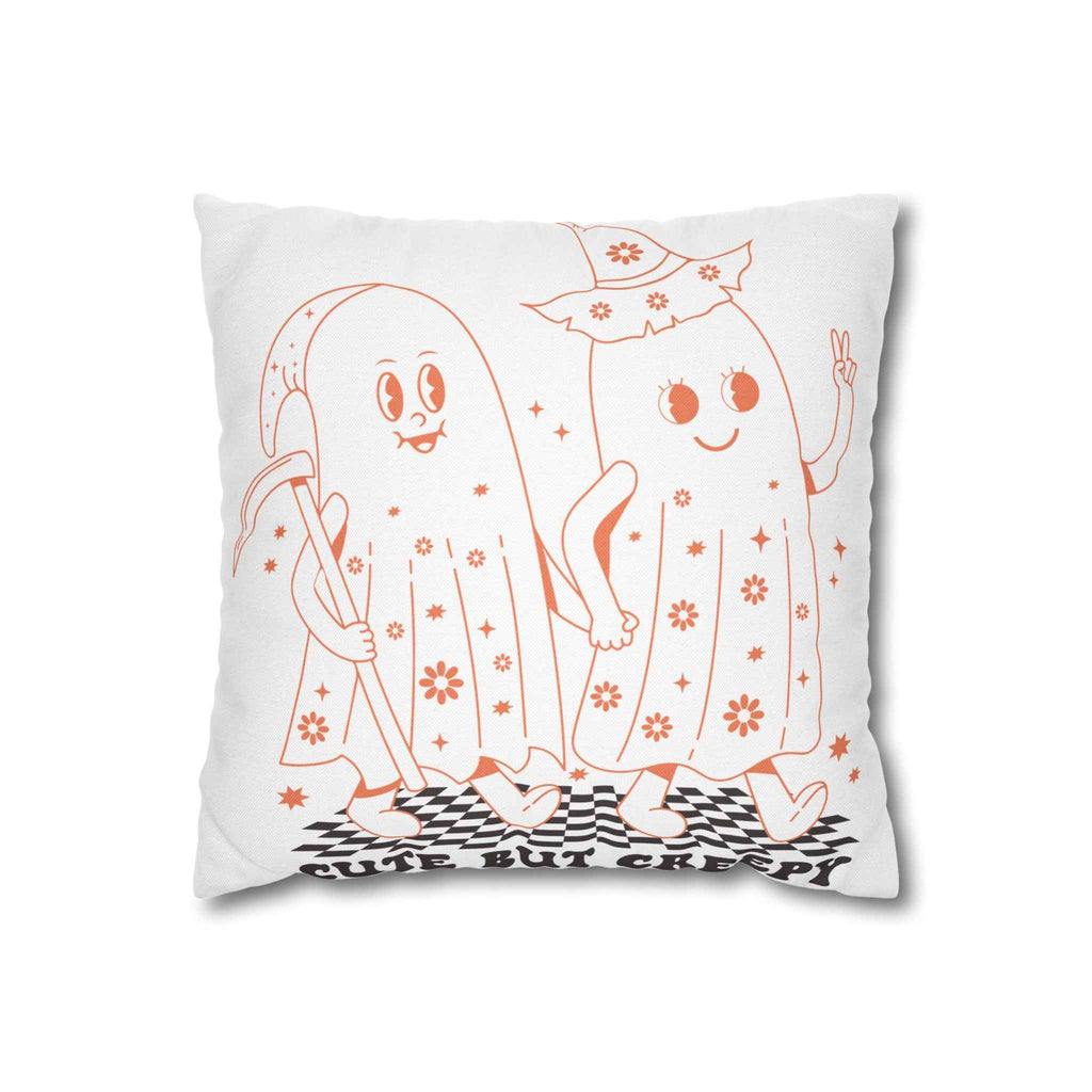 Cute Ghost Halloween Pillowcase for Cozy Fall Home Decor and Spooky Party Vibes